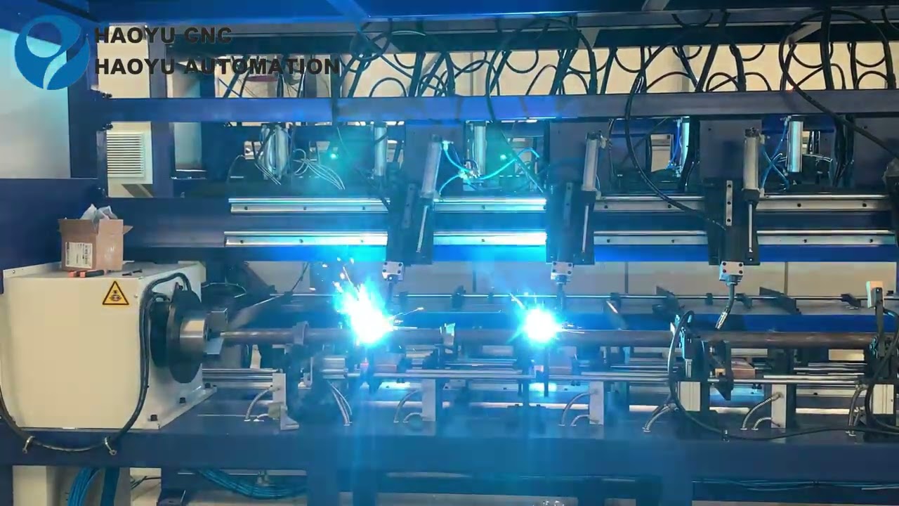 Scaffolding cuplock welding/stopper welding automatic welding machine
