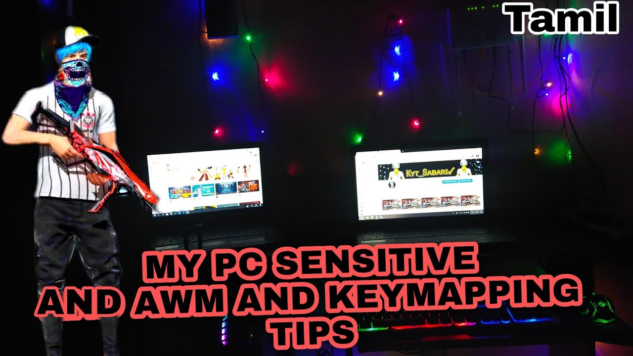 ROG Phoenix OS key mapping and Sensitivity without mouse lock how to play in tamil