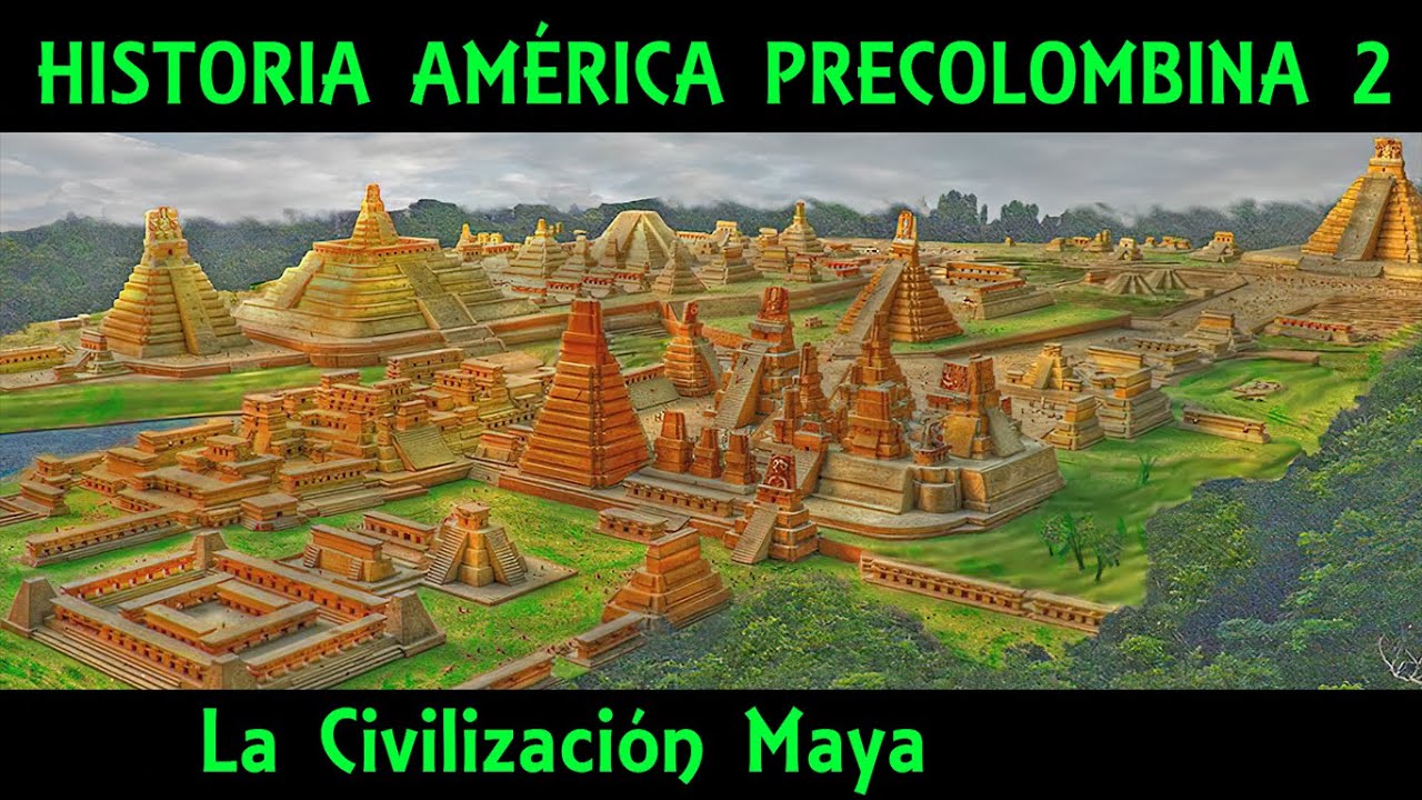 PRECOLOMBIN CULTURES 2: Mesoamerica (2/3) - цивилизация майя