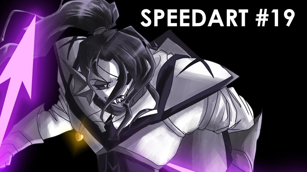 SPEEDART #19 -XTALE UNDYNE [Jakeiartwork]