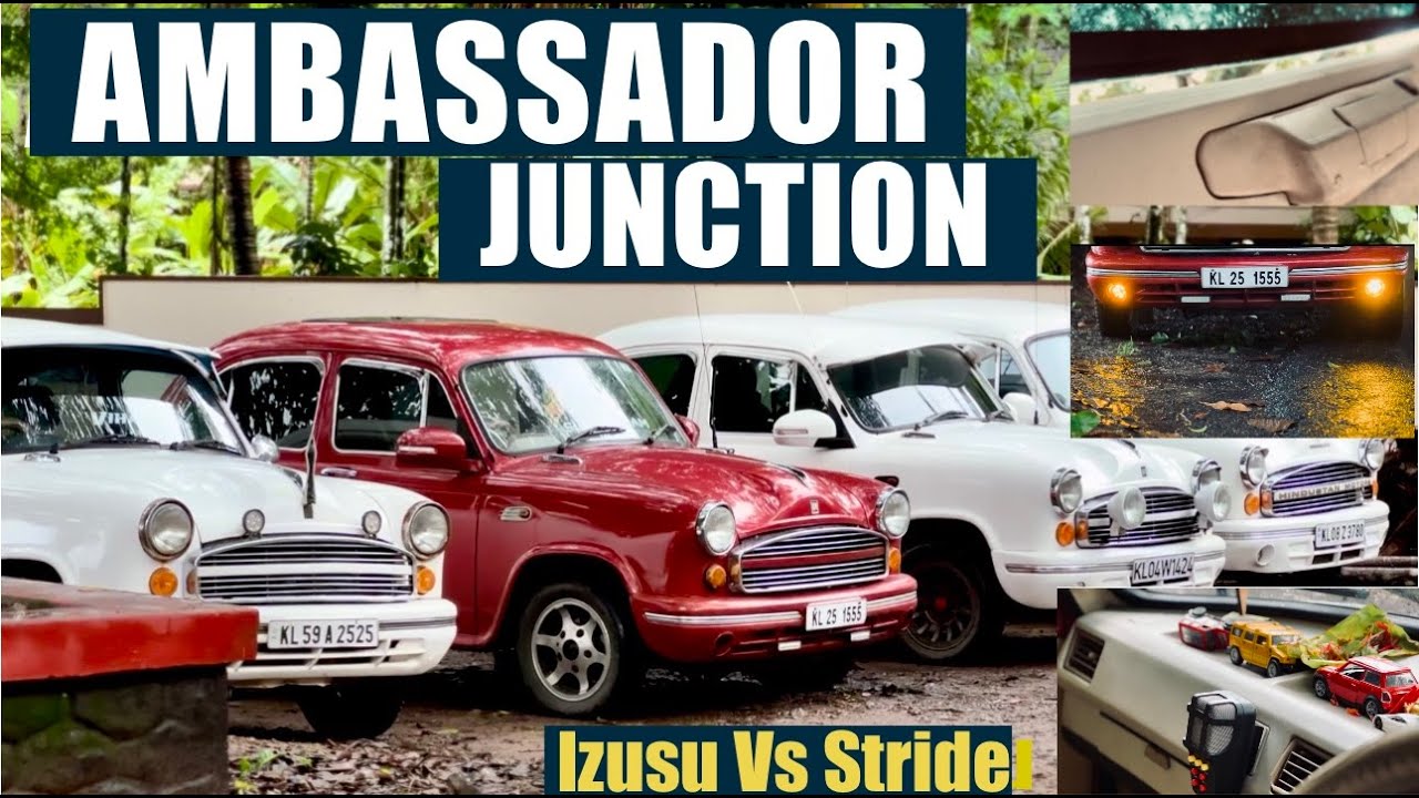 Modified Ambassador Car- Full Restoration  | Hindustan Motors | HM | Stride Engine | Isuzu Sunroof