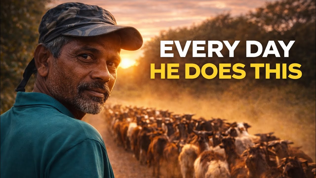 The Man Who Lives With Goats | Every Day,  Same Journey