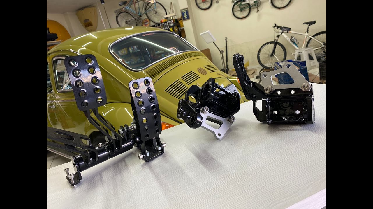 ACELERADOR SUSPENSO PARA FUSCA + kit de pedaleira rolamentada
