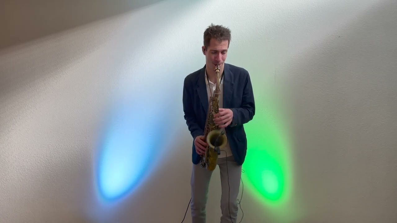 The Lovers  - Blank & Jones feat. Cathy Battistessa - LIVE SAX IMPRO