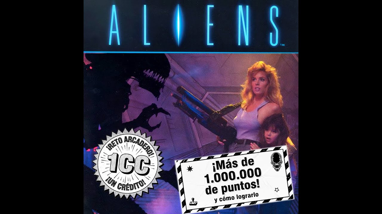 Aliens: UN MILLON de puntos 1cc + 2 LOOPS (v. ASIA, Konami, 1990) by Gryzor87 60fps 1080p