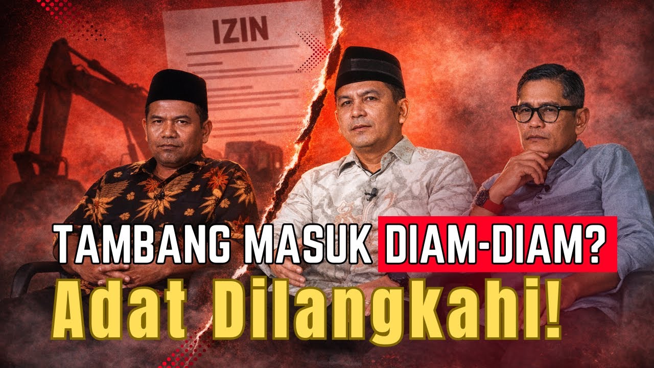 Izin Tambang Terbit Diam-Diam? Warga Kasang Baru Tahu Setelah Alat Masuk
