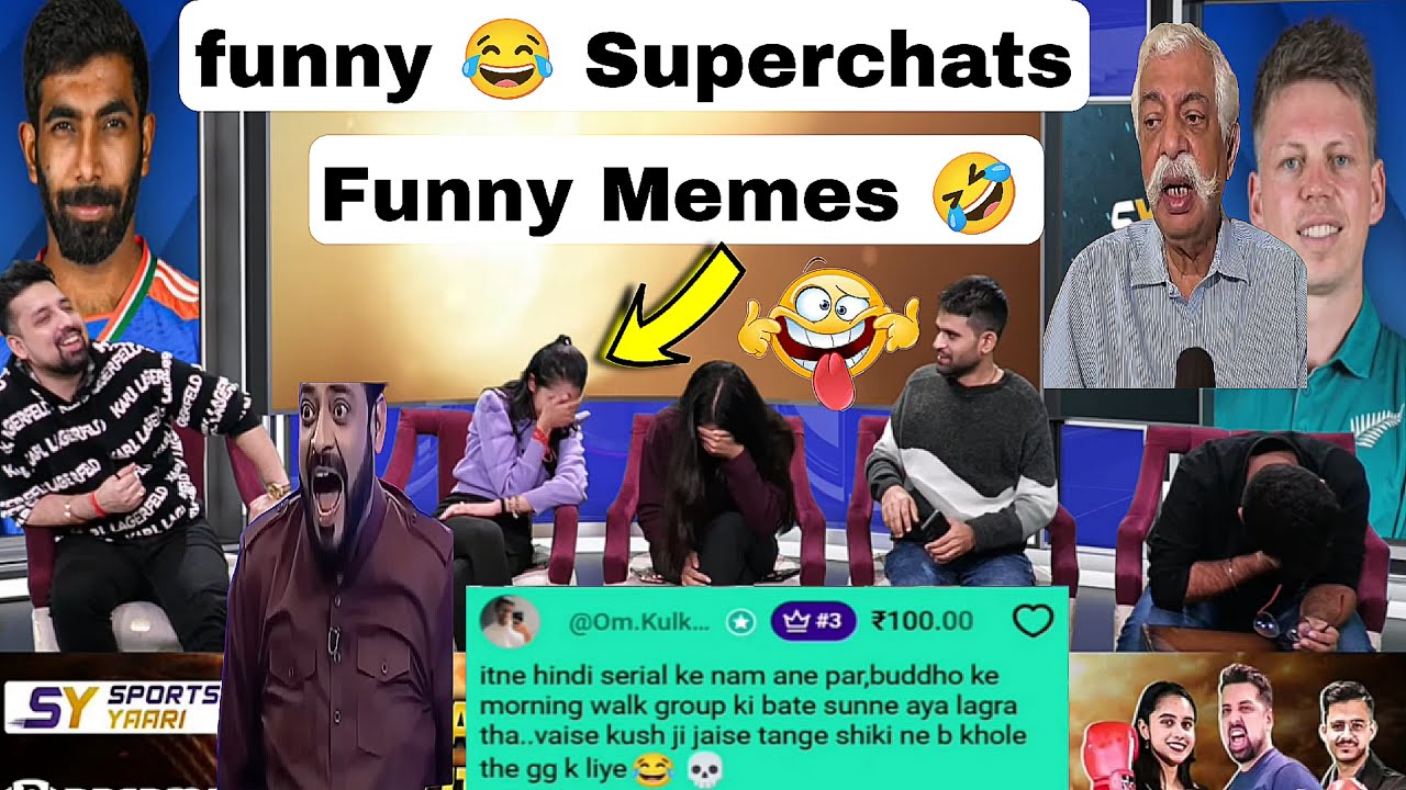New Viral Funny 🤣 Superchats On Sports Yaari Sushant Mehta Must Watch 🔥
