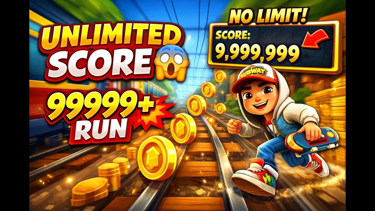 Live Playing Subway Surfers Unlimited Score 999 #subwaysurfers #subwaysurferslive #subwaysurf#shorts