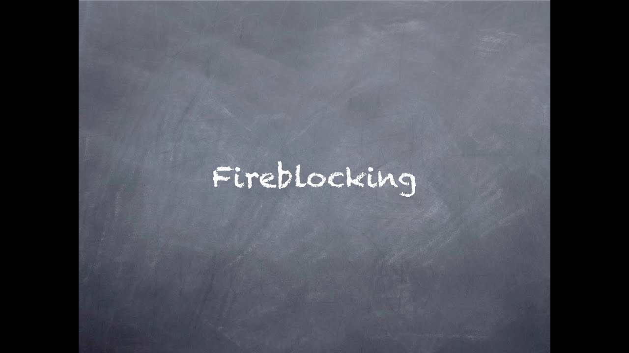 Fireblocking
