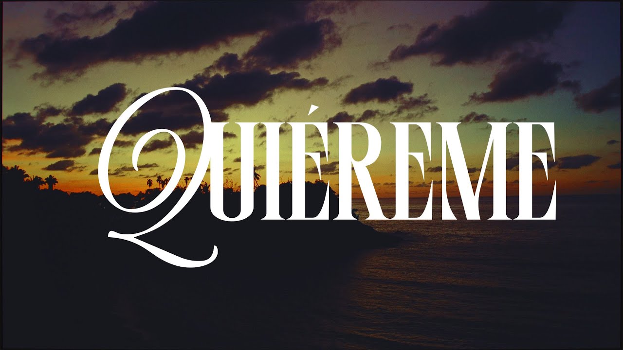 Juanchito - Qui&eacute;reme (Visualizer)