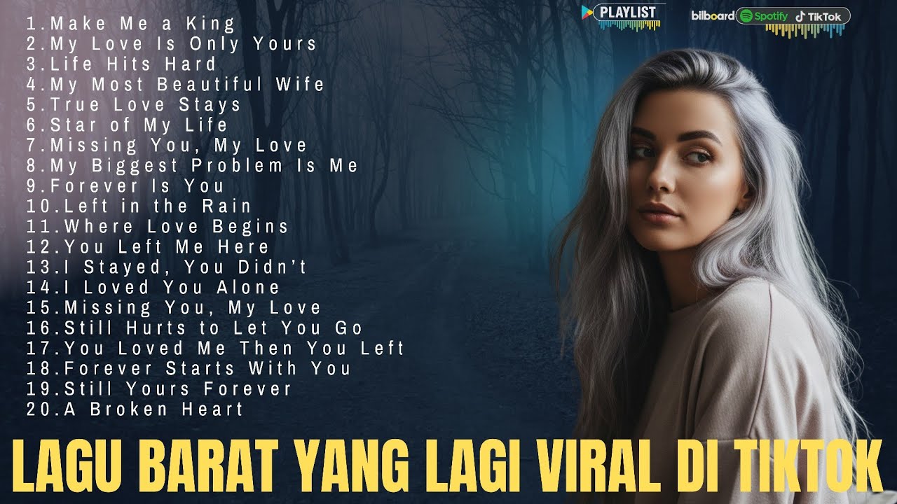 🔥 Lagu Barat Viral TikTok | English Songs Paling Sering Dipakai FYP & Trending Sekarang