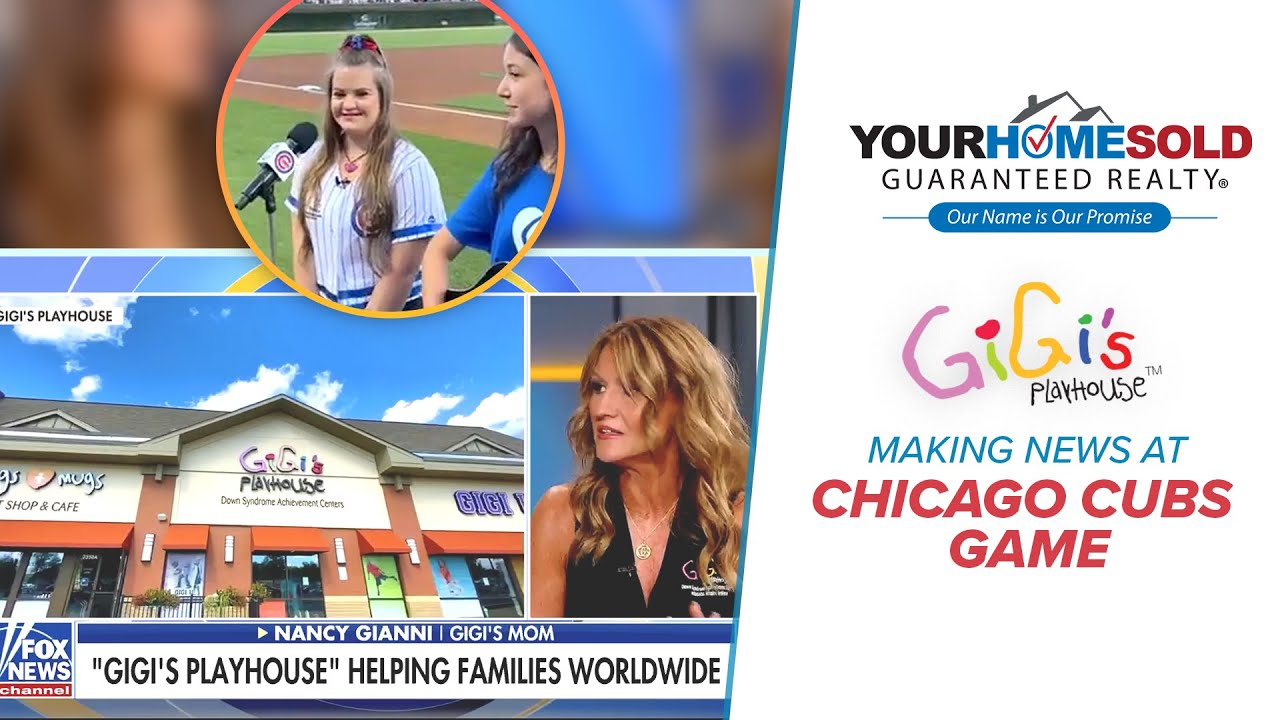 GiGi's Playhouse at the Chicago Cubs Game! Nancy Gianni & GiGi Gianni on Fox News!