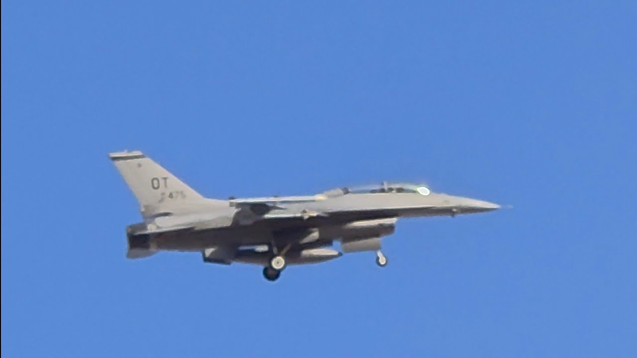 Fighter Jet Operations at Nellis Air Force Base 