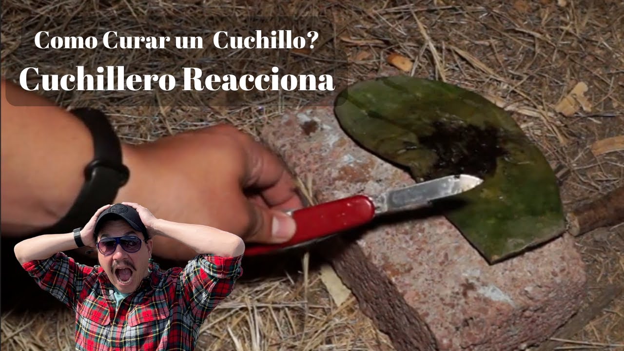 Curar el Filo de un Cuchillo ?  Video reacci&oacute;n cuchillero profesional (Mito o Realidad)