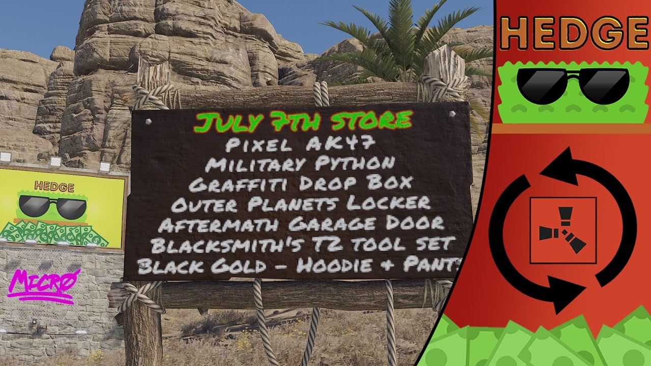 Rust Saturday Skin Showcase (July 9 2022)