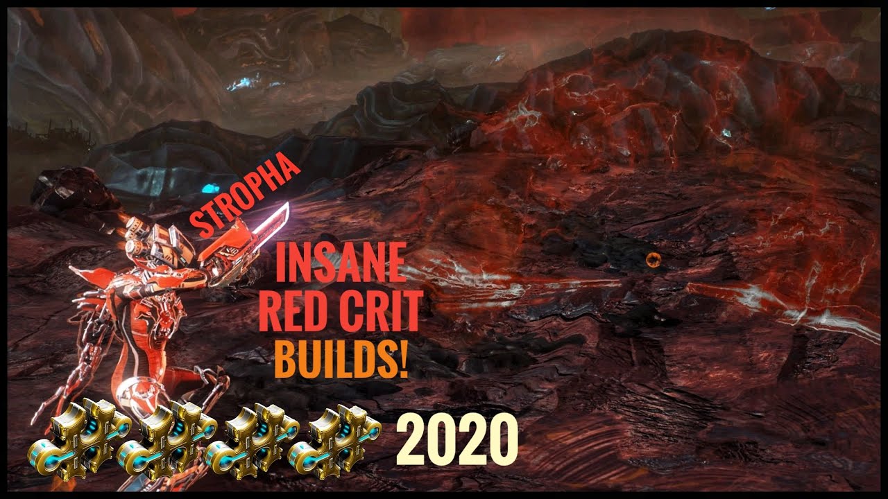 Warframe- Stropha Build 2020 [4 forma] | Insane Red Crit Builds!