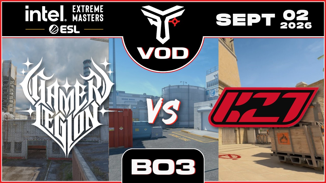 GamerLegion vs K27 | IEM Beijing 2026 CLOSED Qualifier | #BO3 | @TrottahCS [ #cs2 #vod ]