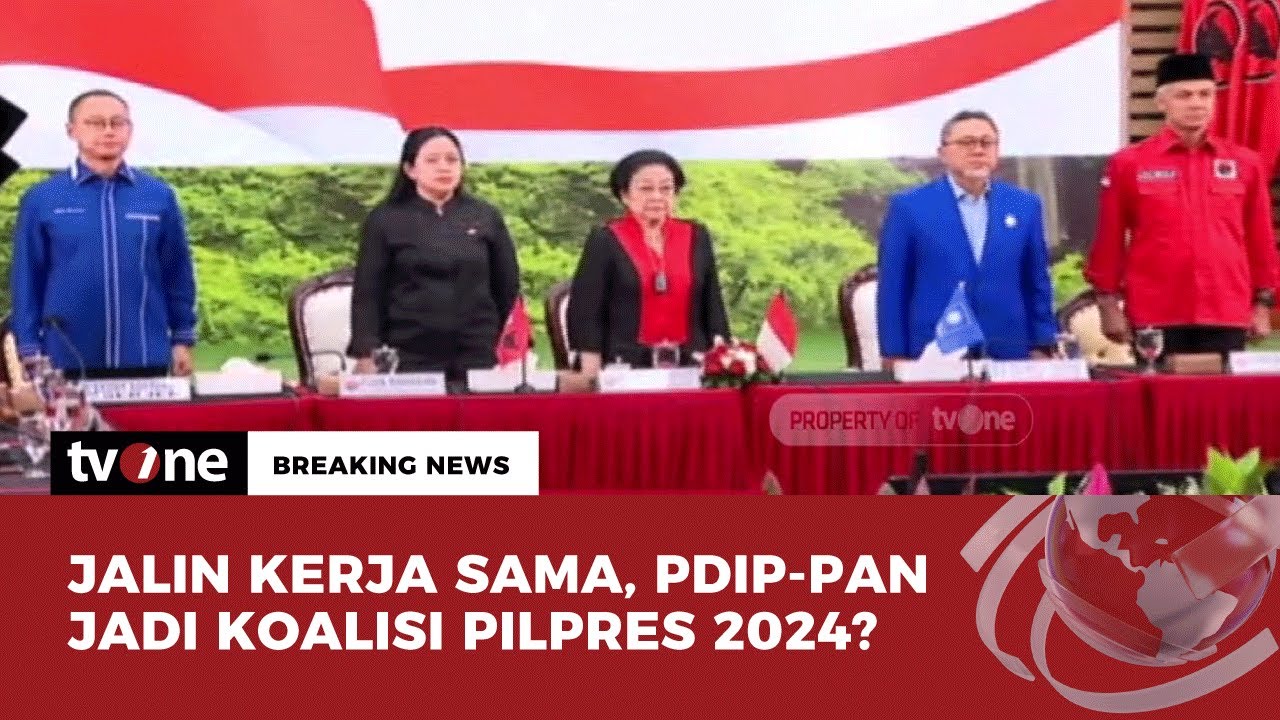 Pertemuan Kerja Sama dan Silaturahmi PDIP-PAN Digelar Tertutup | Breaking News tvOne