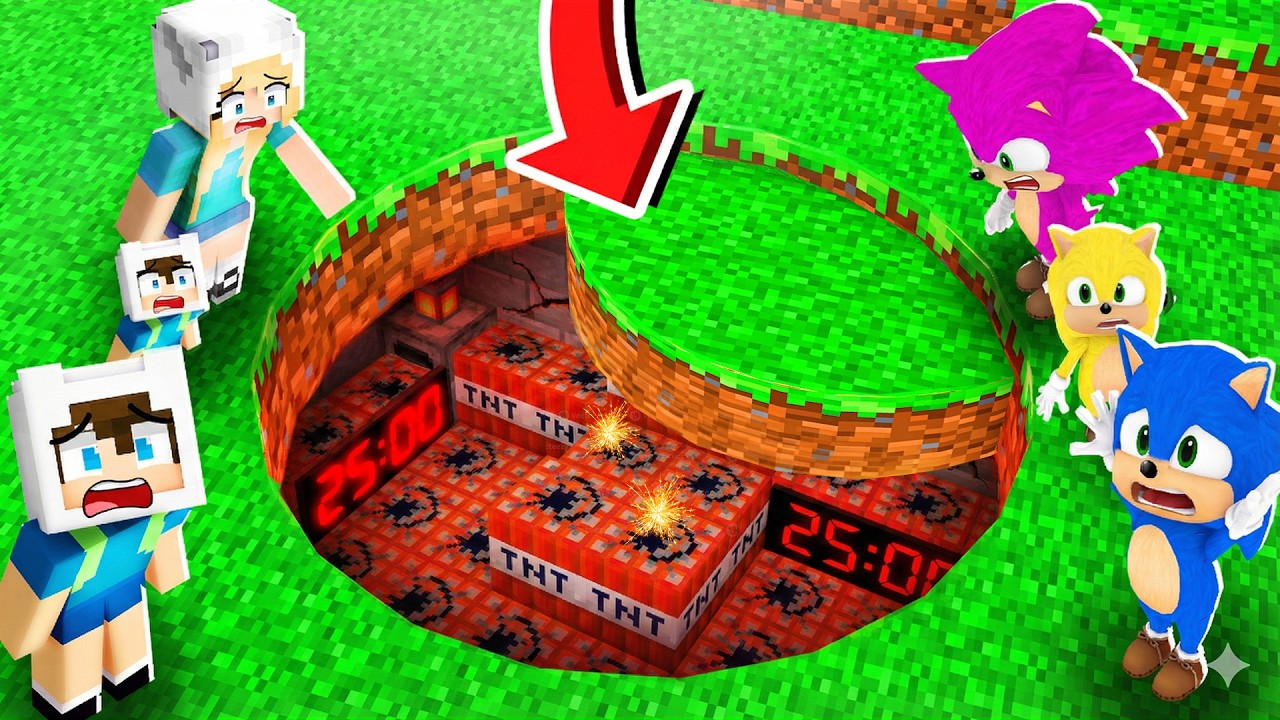 AİLELERİMİZ KORKUNÇ YUVARLAK GEÇİT BULDU 😱 Minecraft