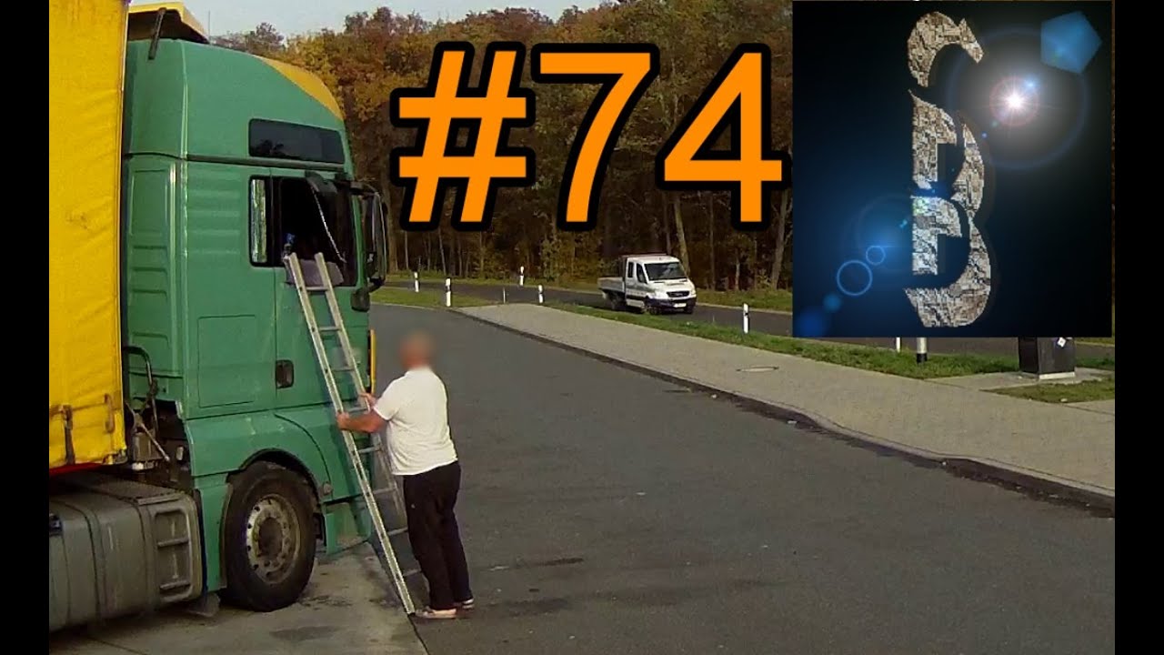 Sascha auf LKW-Tour #74 2015-10 H (Von Pfeilen und Parkplatzrasern)