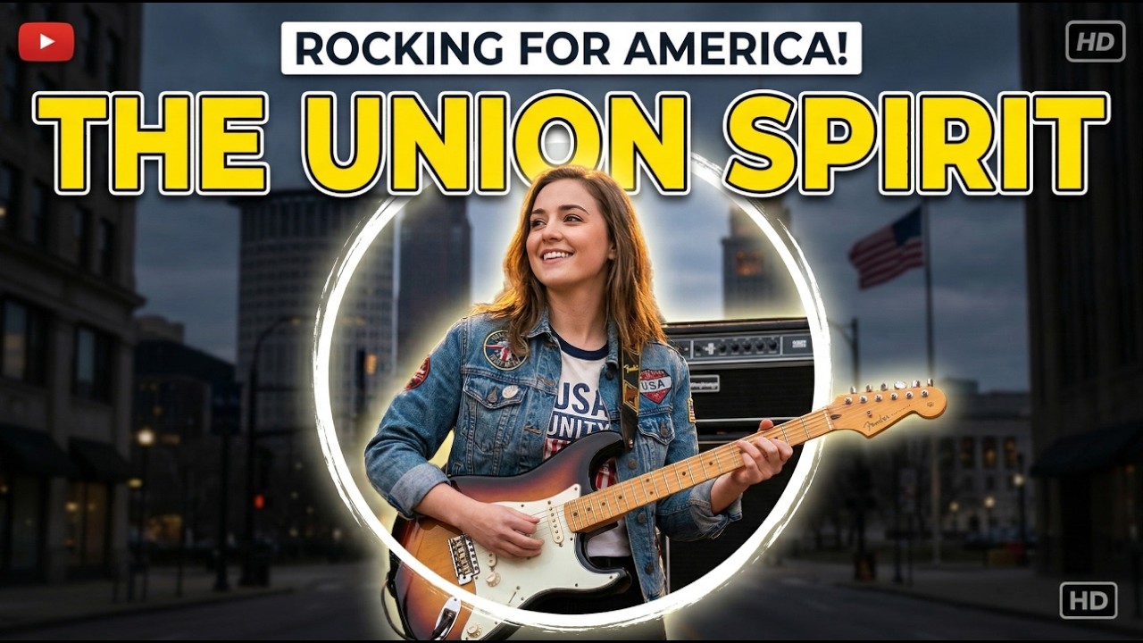 The Union Spirit - American Pride Song | Patriotic Folk Rock with Guitar | USA Motivation