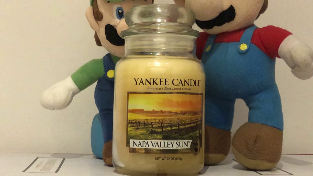 Yankee Candle Review: Napa Valley Sun 🥬🌵☀️ (RARE AND RETIRED)