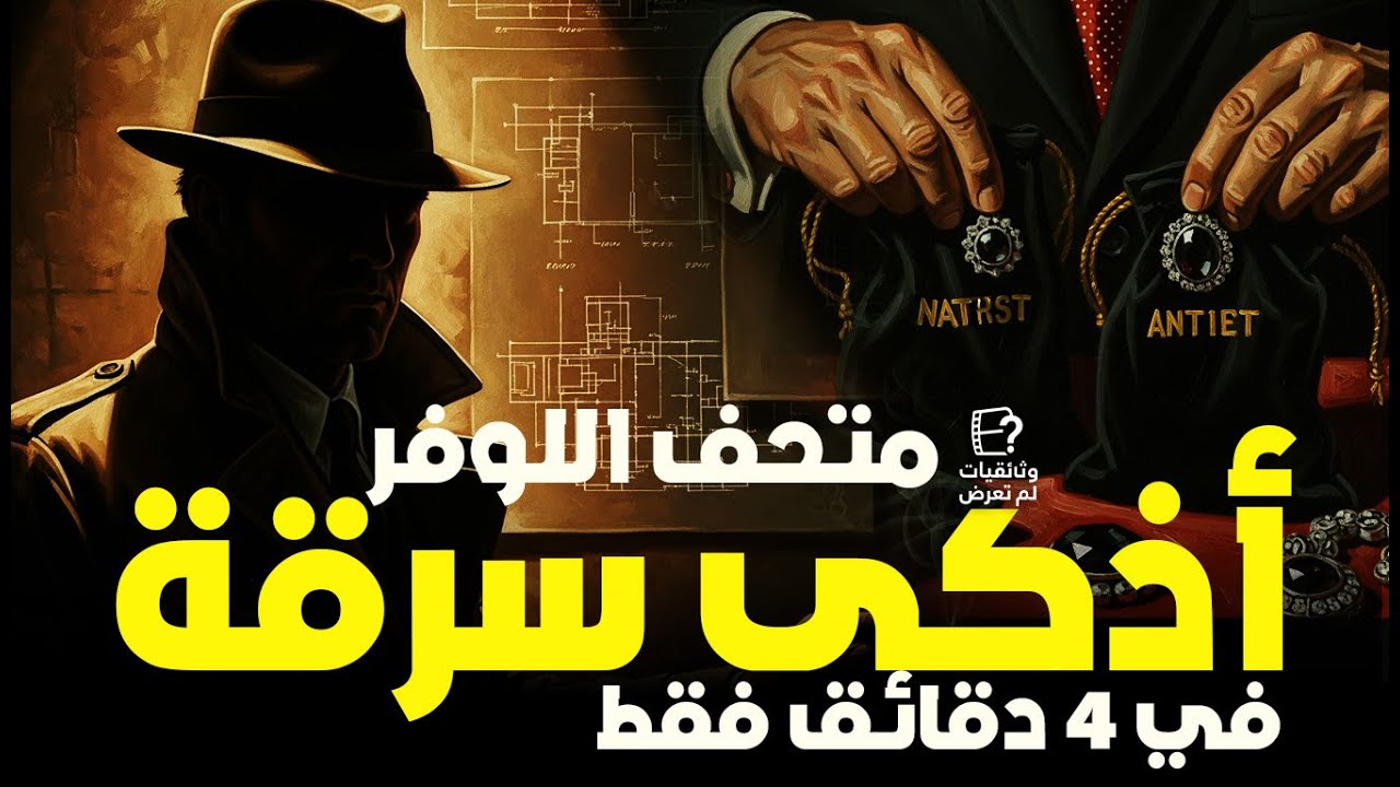 أذكى سرقة في التاريخ 💎 | كيف سُرق متحف اللوفر في 4 دقائق دون إطلاق رصاصة؟