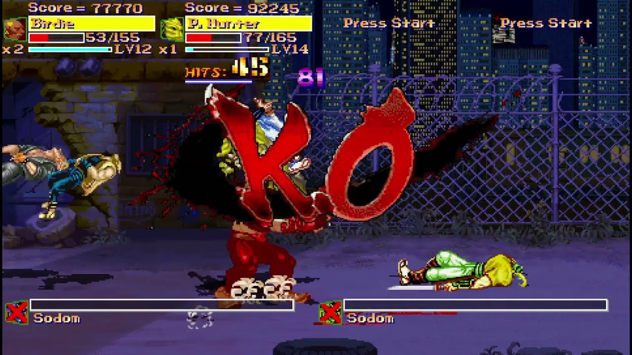 Final Fight Lns Ultimate v4.0 (Hard Mosou - Red Arremer path - Coop)