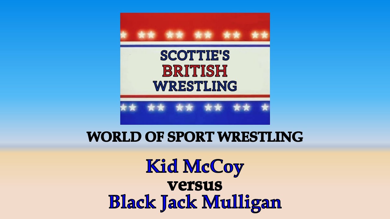 Kid McCoy vs Black Jack Mulligan (WORLD OF SPORT BRITISH WRESTLING)