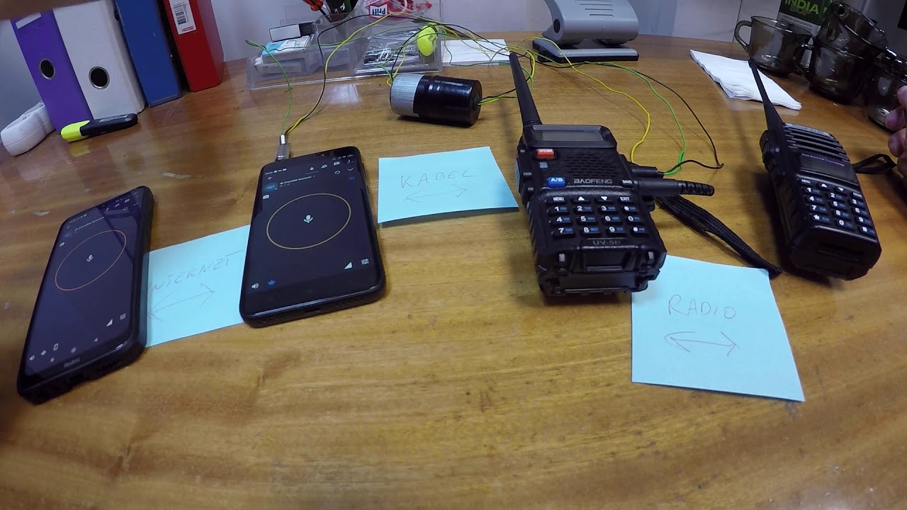 Crosslink do Zello z Baofeng
