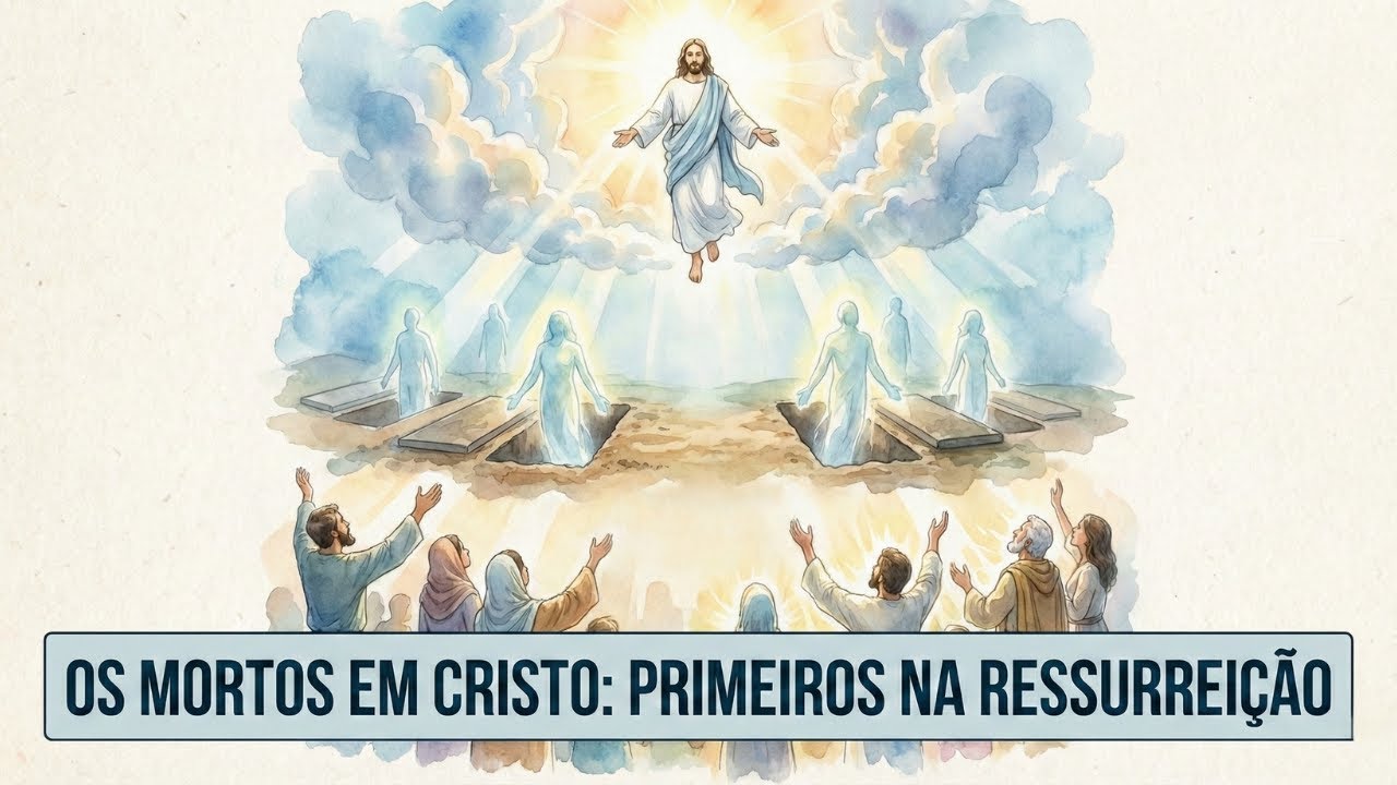 O QUE ACONTECE COM QUEM JÁ MORREU QUANDO JESUS VOLTAR? (1 TESSALONICENSES 4.13-18)