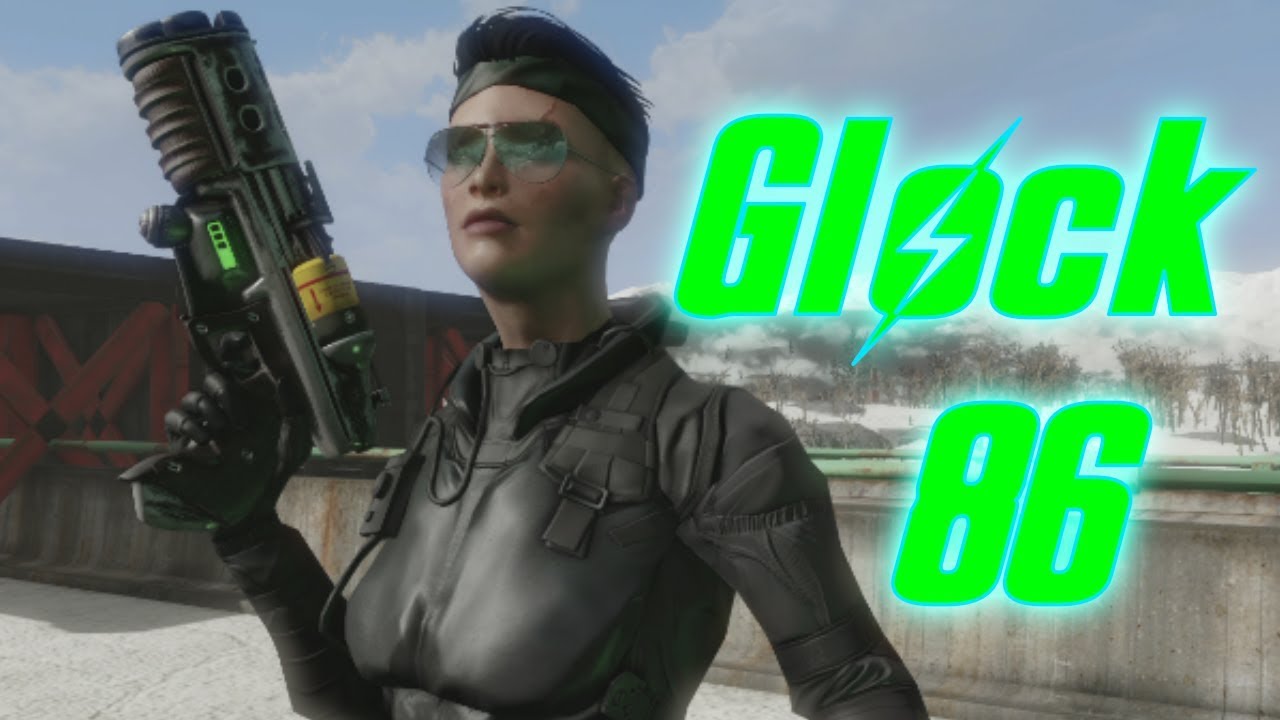 Fallout 4 Mod Adventures : Glock 86 - Plasma Pistol