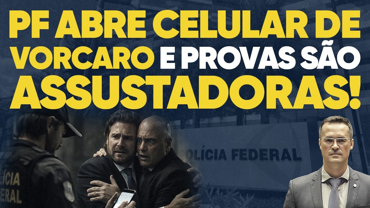 Polícia Federal invade celular de Vorcaro e faz descoberta ABSURDA!