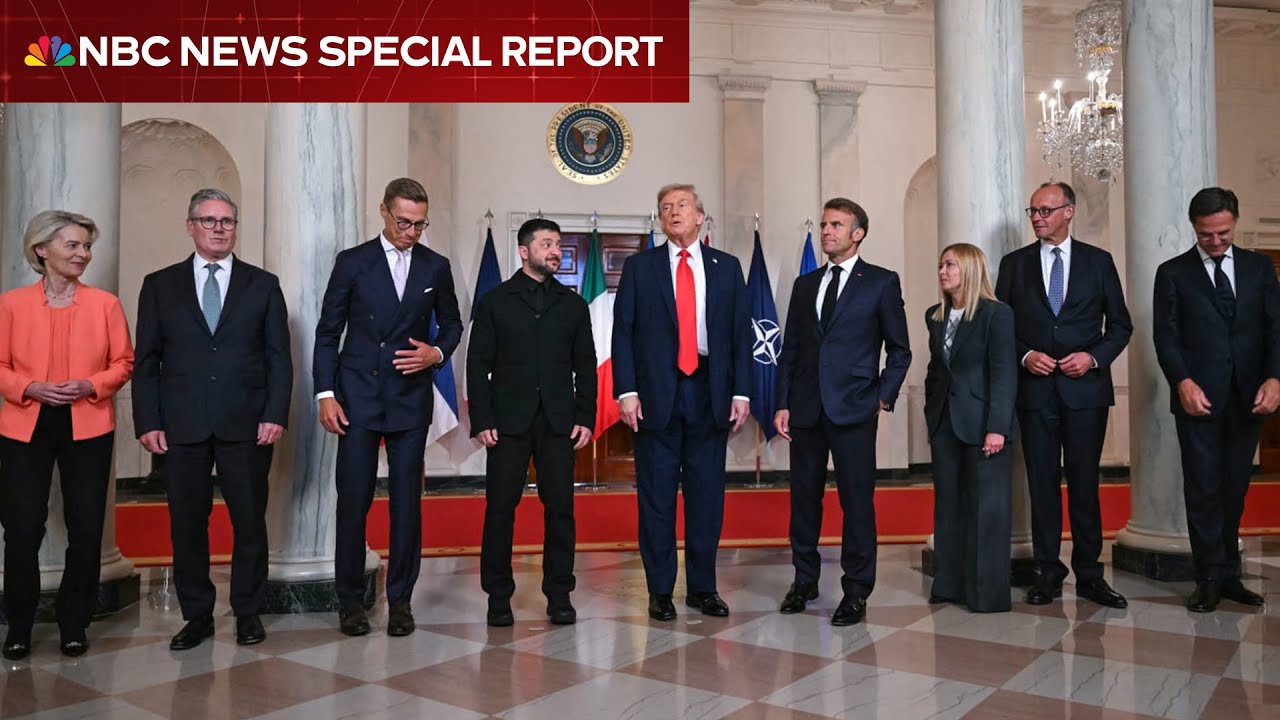 Special Report: Trump and Zelenskyy meet with European leaders