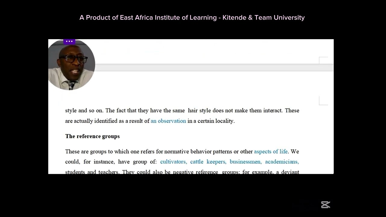 Sociology of Education - Lecture 2
