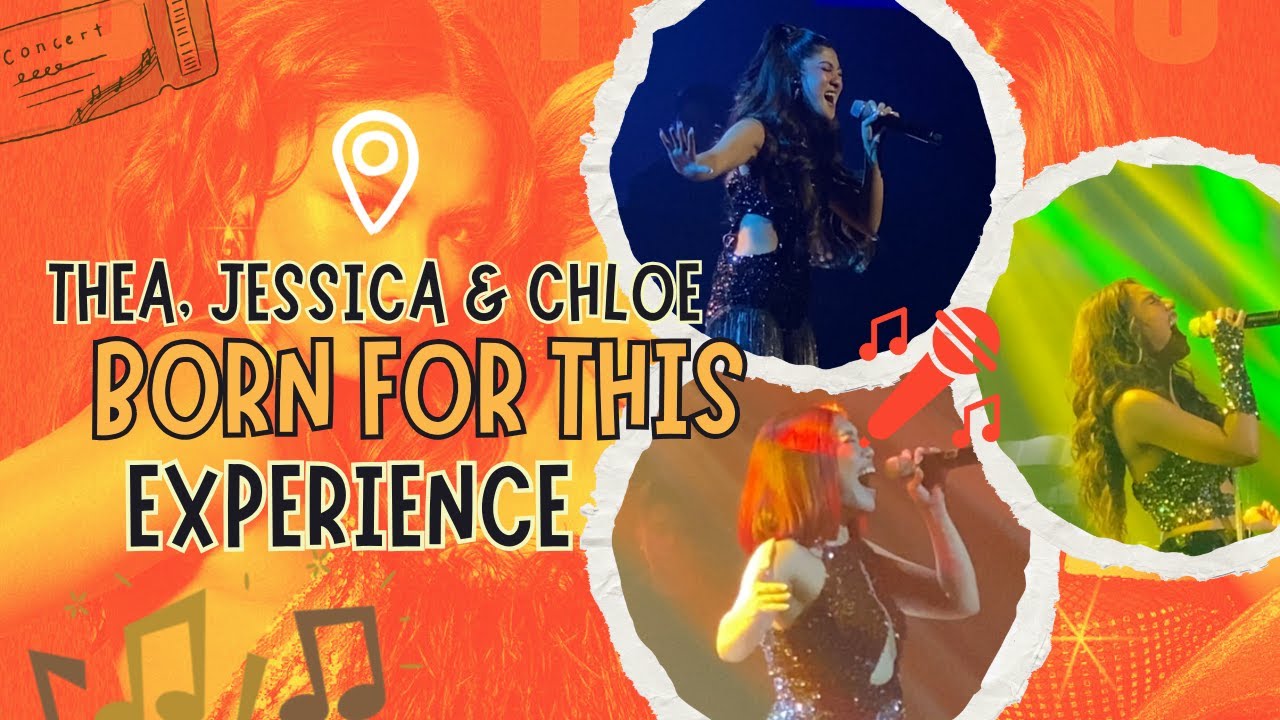 CONCERT VLOG: Born For This Experience | Thea Astley, Jessica Villarubin & Chloe Redondo