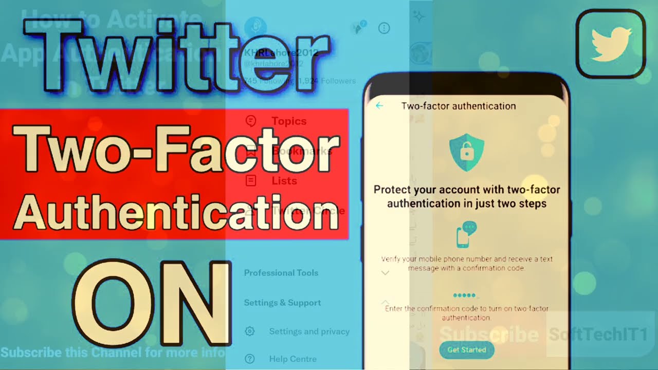 How to ActivateApp Authenticationin Twitter || by SoftTechIT1
