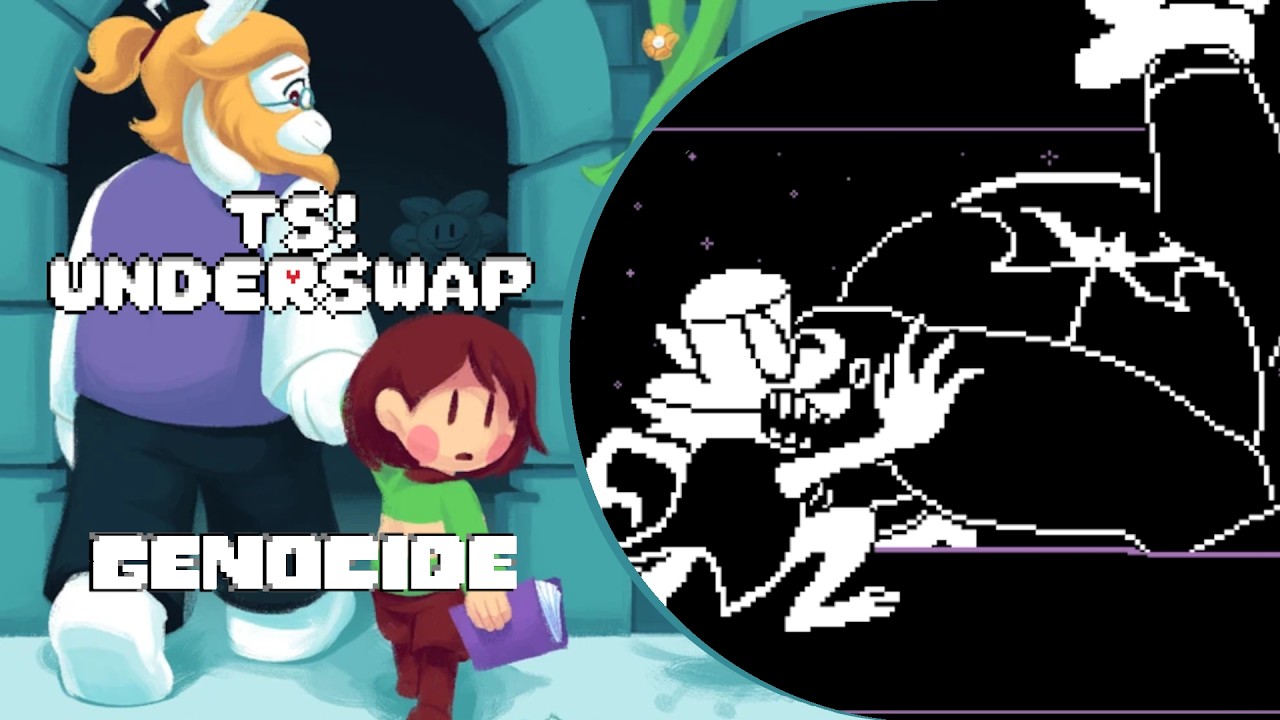 Последняя битва Гарри и Ларри... | TS! Underswap: Путь геноцида, эпизод 2