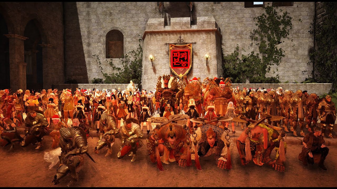 Black Desert Online Guild Battle Victory GvG 1st Siege