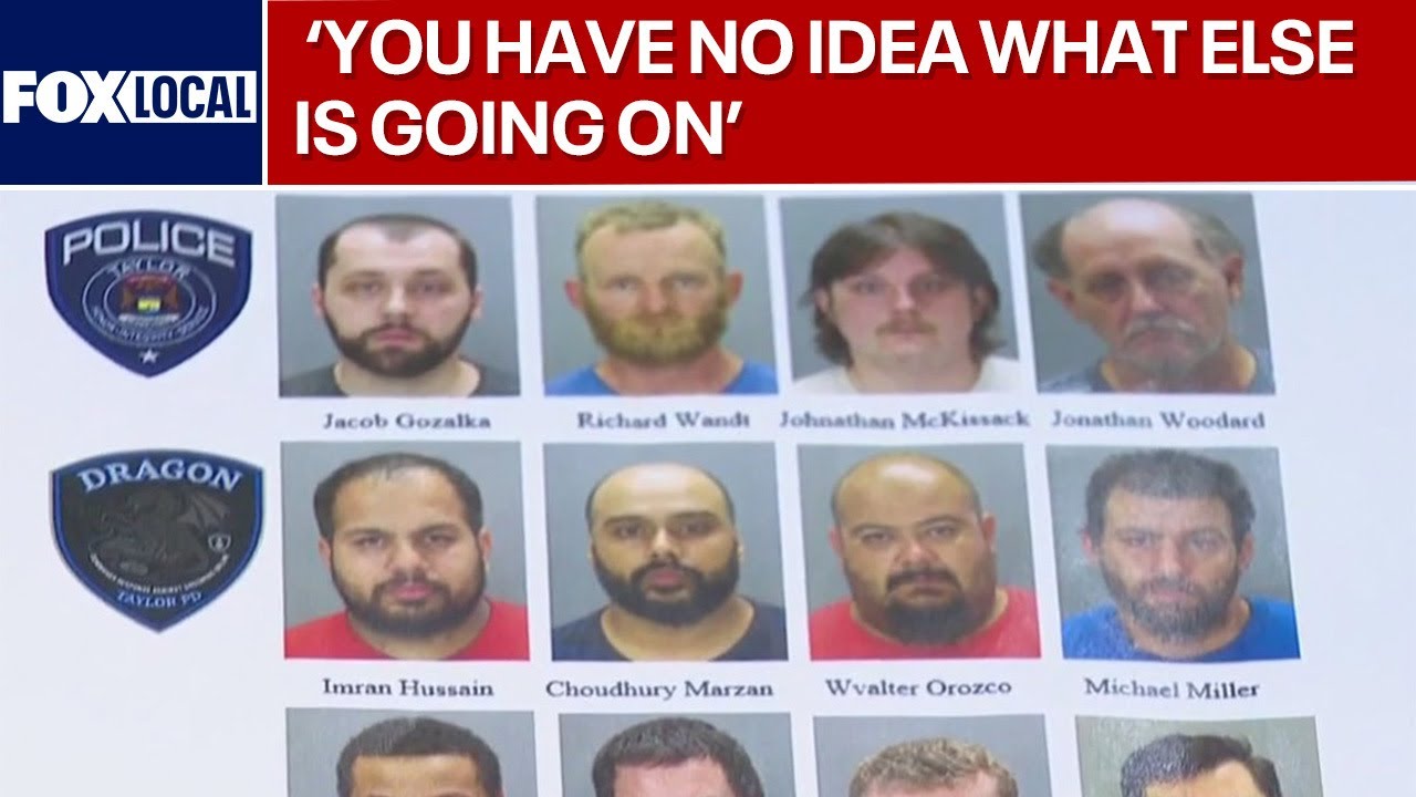 14 men in Taylor arrested in child predator operation
