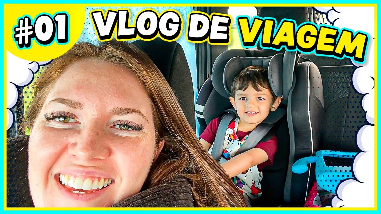 Fizemos uma longa viagem de carro nas  férias - VLOG Crescendo com JP