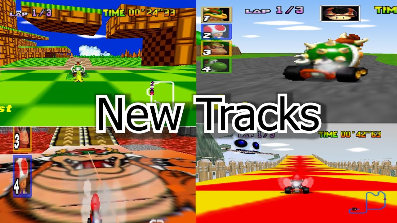 Mario Kart 64 Randomizer New 20 Tracks
