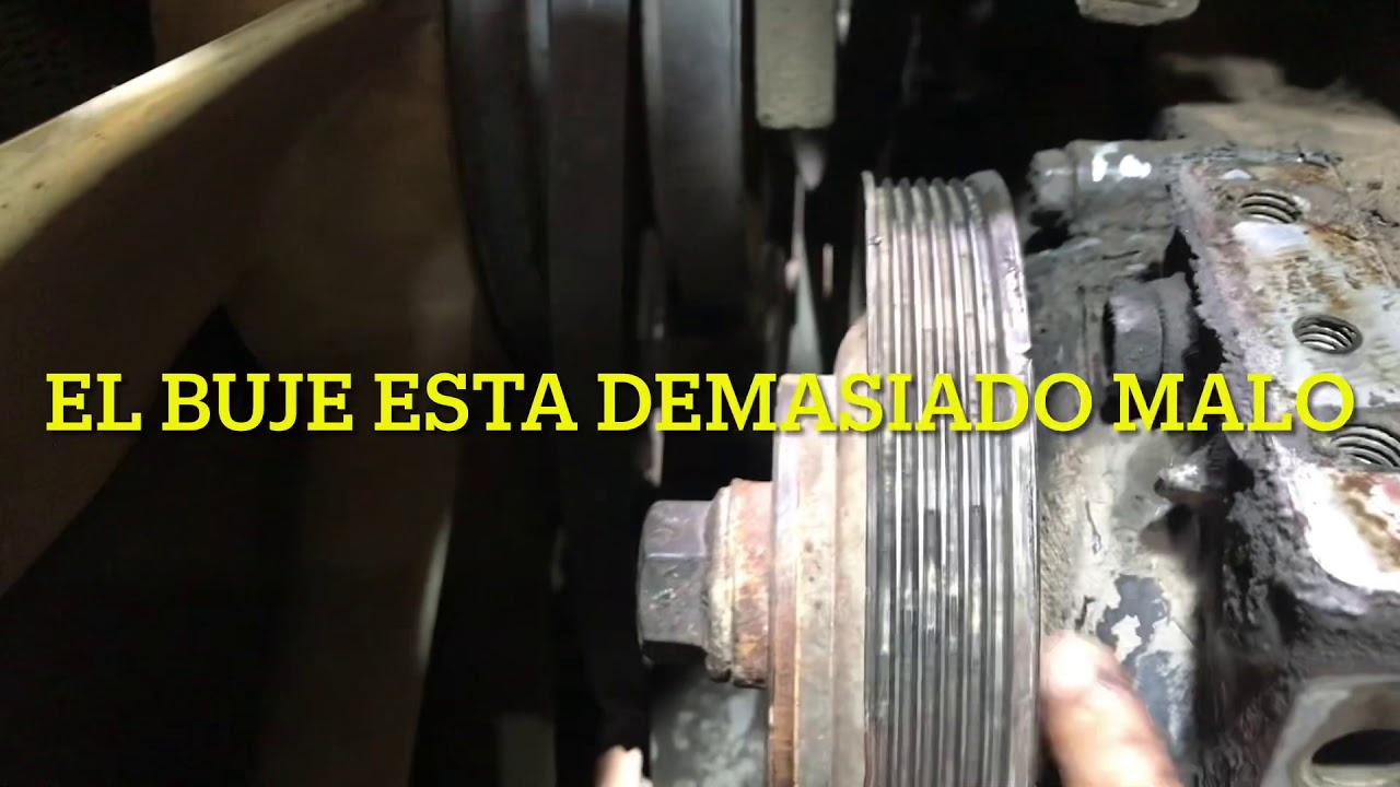 Cummins N14 vamos a reparar todos los liqueos de aceite enfrente del motor parte # 2