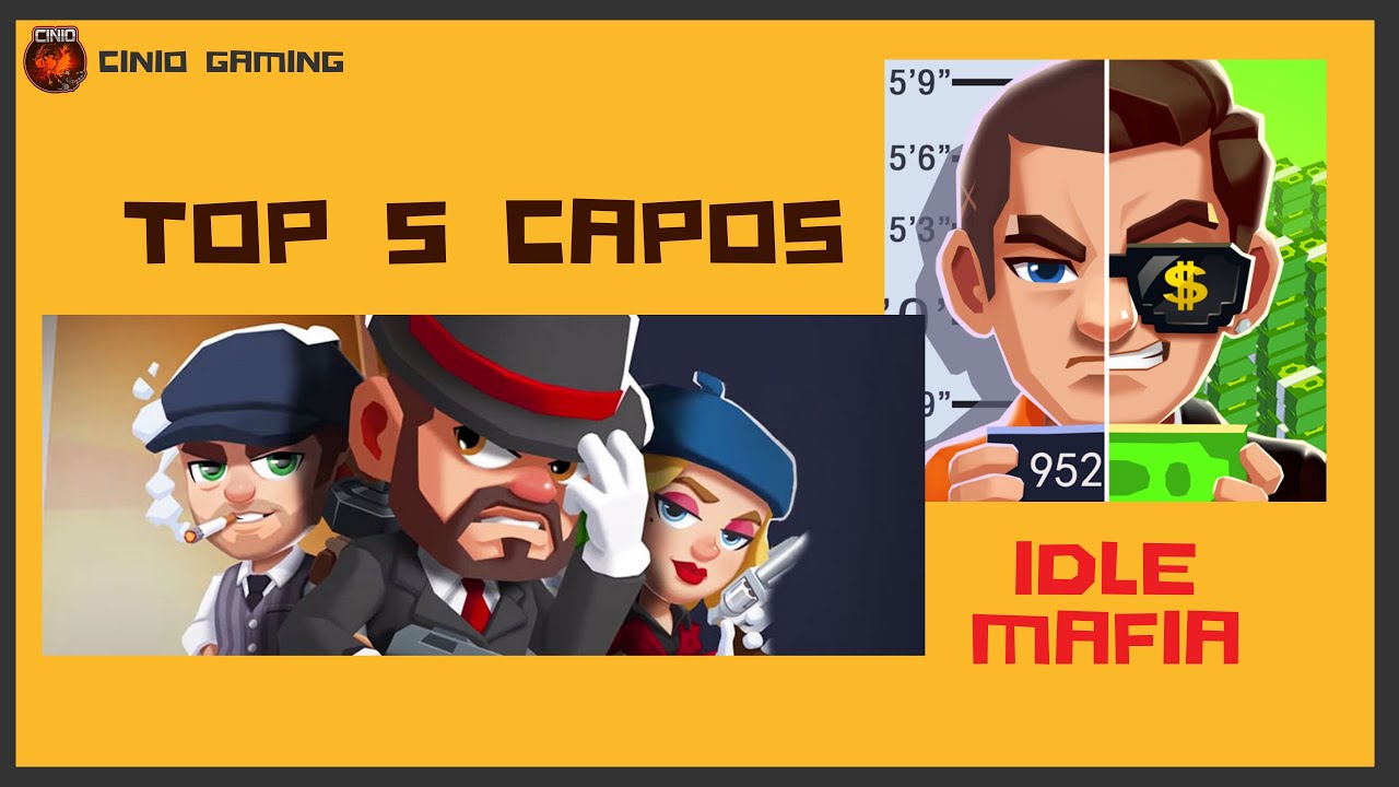 Idle Mafia - Best Capos to reach max Rank!