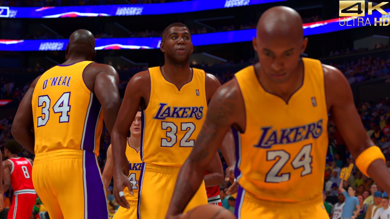 NBA 2K26 (PS5) All-Time Bucks vs. All-Time Lakers [4K ULTRA HD | GODLIKE QUALITY]