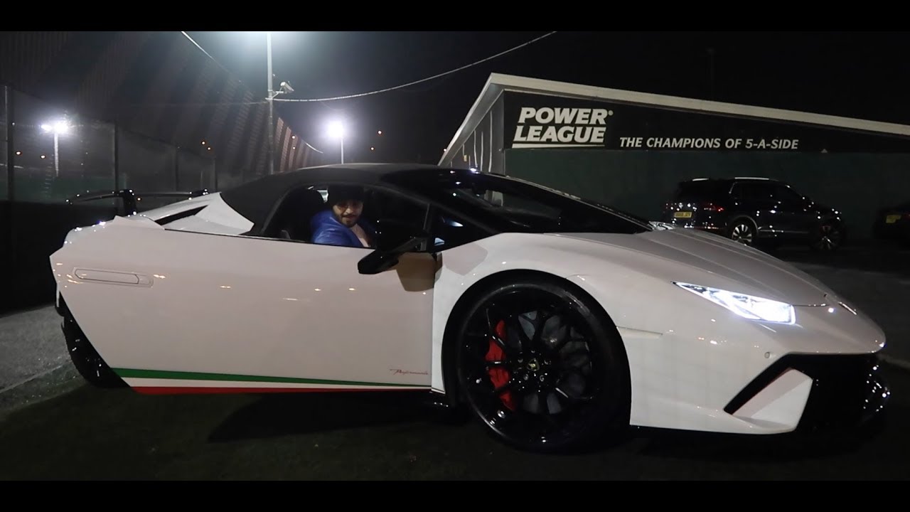 My FIRST day in my LAMBORGHINI HURACAN PERFORMANTE SPYDER