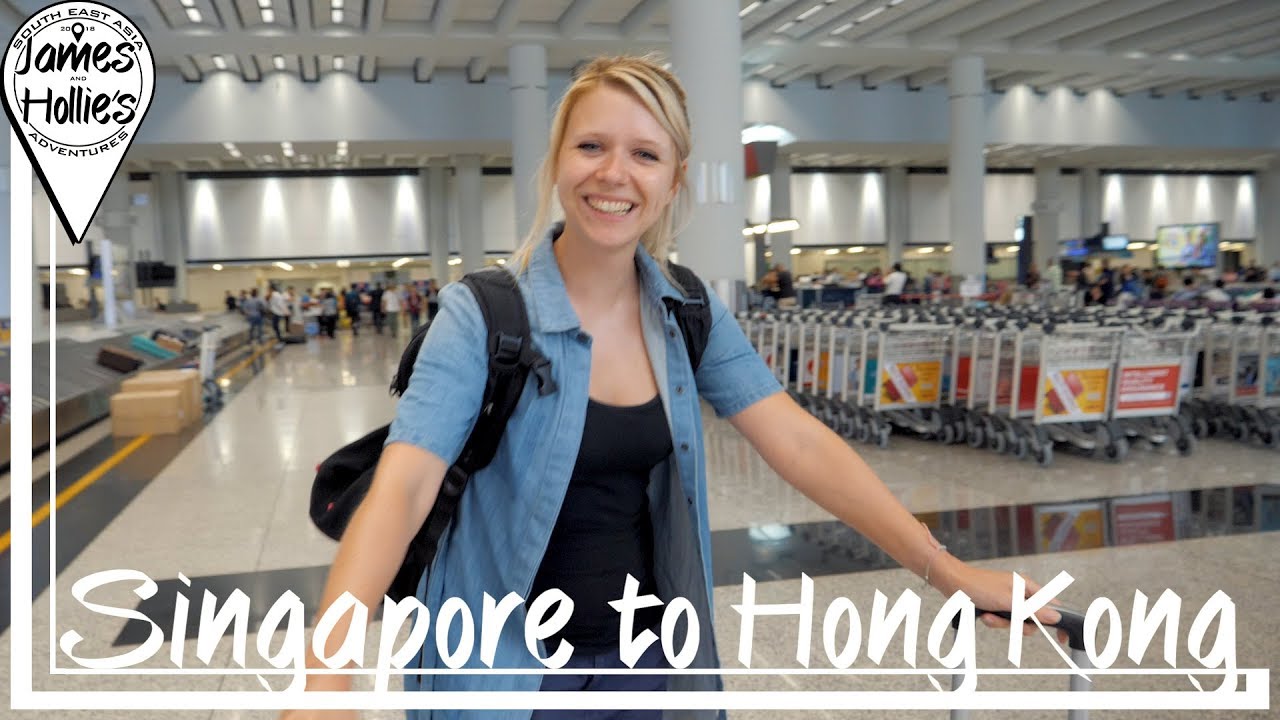 LEAVING SINGAPORE & FLYING TO HONG KONG | Barbster360 Travel Vlog