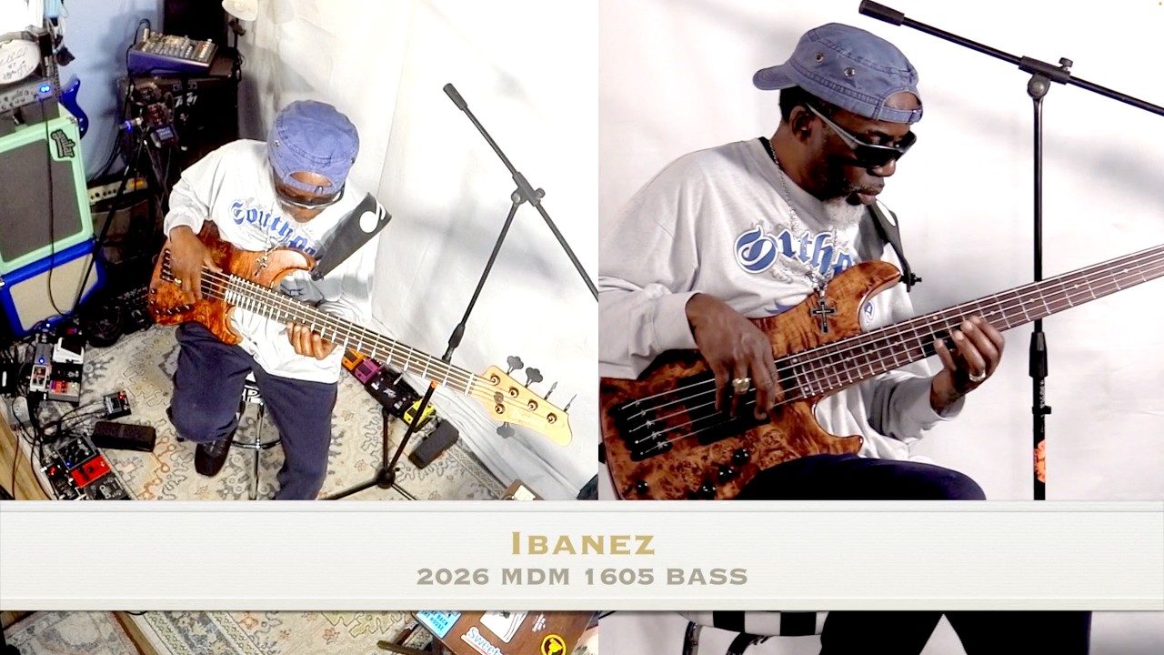 Tony L  with the   Ibanez MDM 1605 Arrival