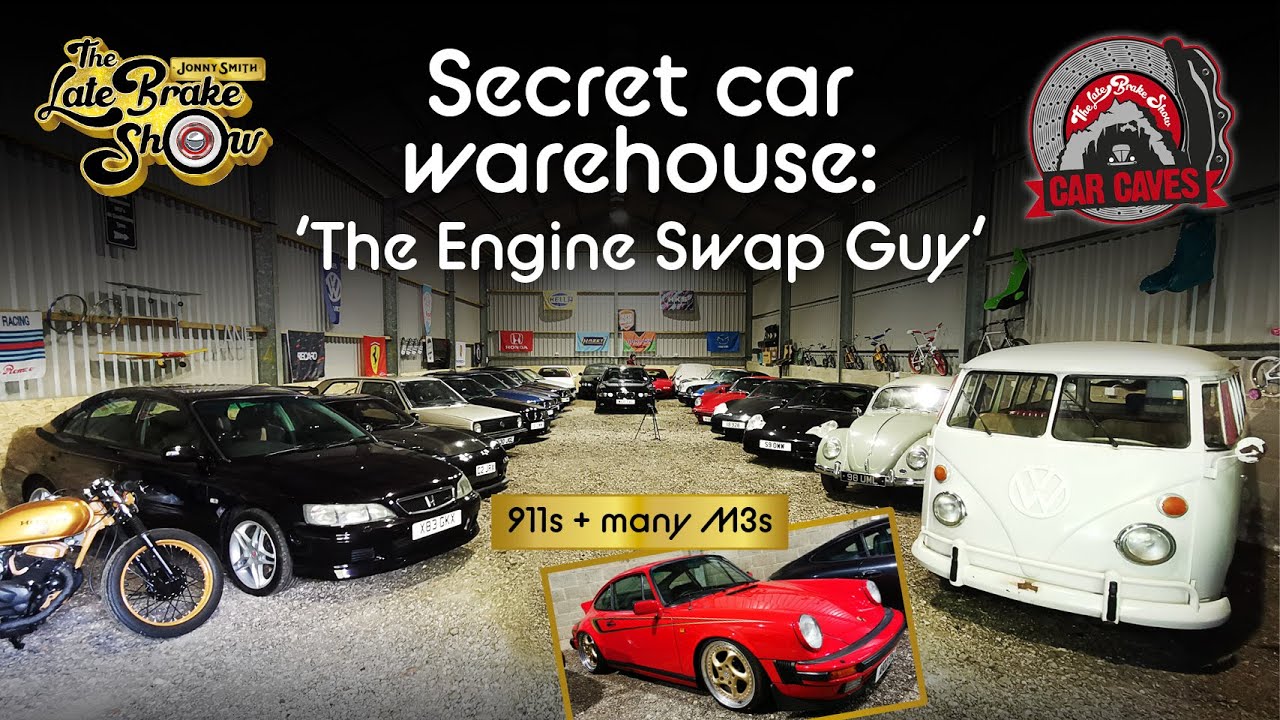 Secret barn collection of Porsches, M3s and JDM cars -  Car Caves