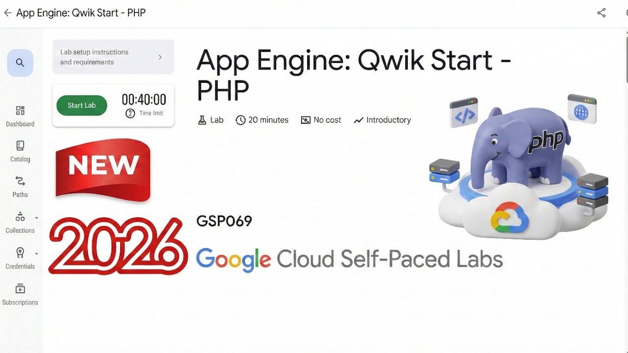 App Engine: Qwik Start - PHP | GSP069 | #arcade2026 #googlecloudskillsboost